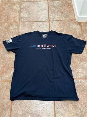 Men's Navy Graphic Tee
